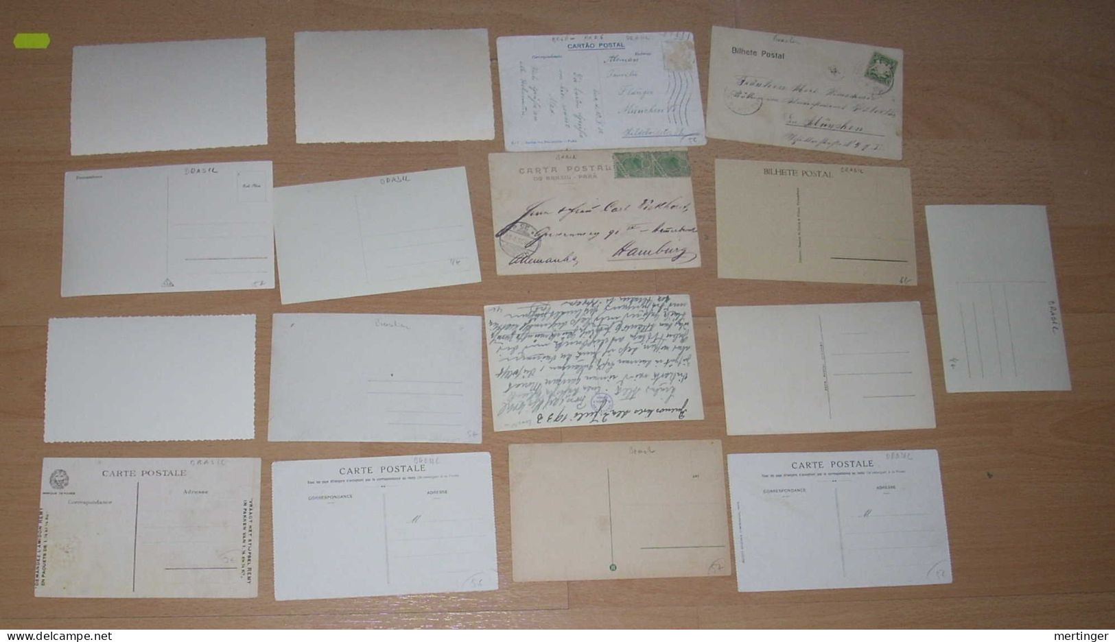 Brazil Brasil Ca 1920-55 Collection 17 Picture Postcards Used And Unused - Colecciones & Series