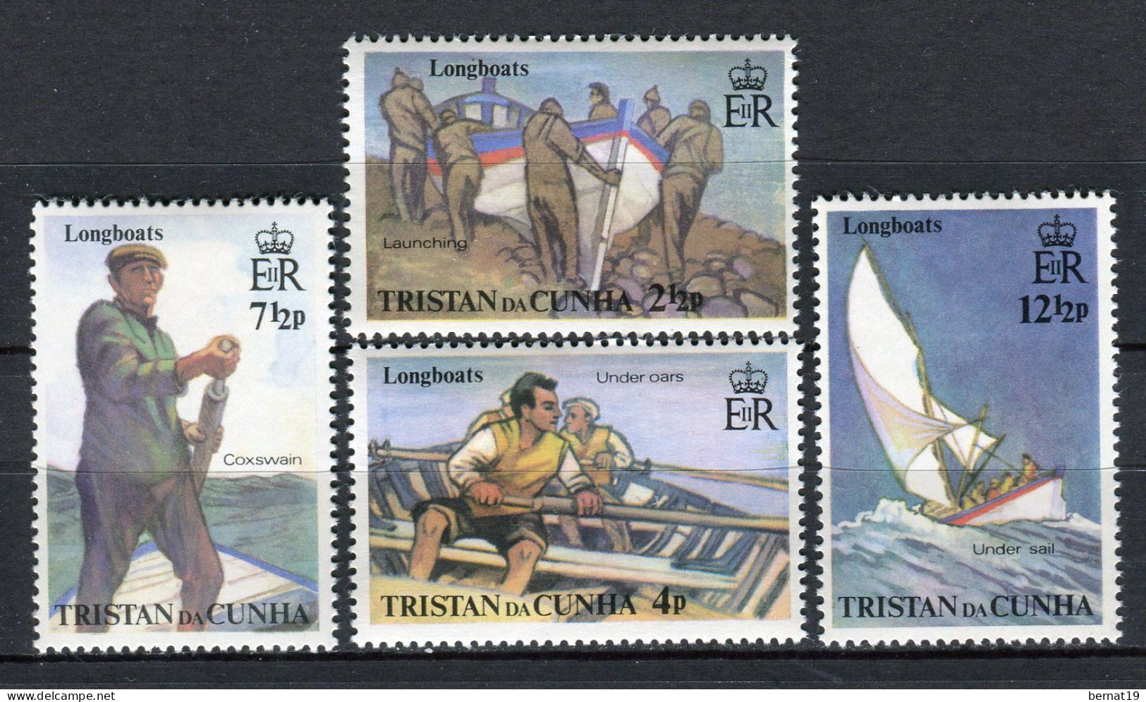 Tristan Da Cunha 1972. Yvert 174-77 ** MNH. - Tristan Da Cunha