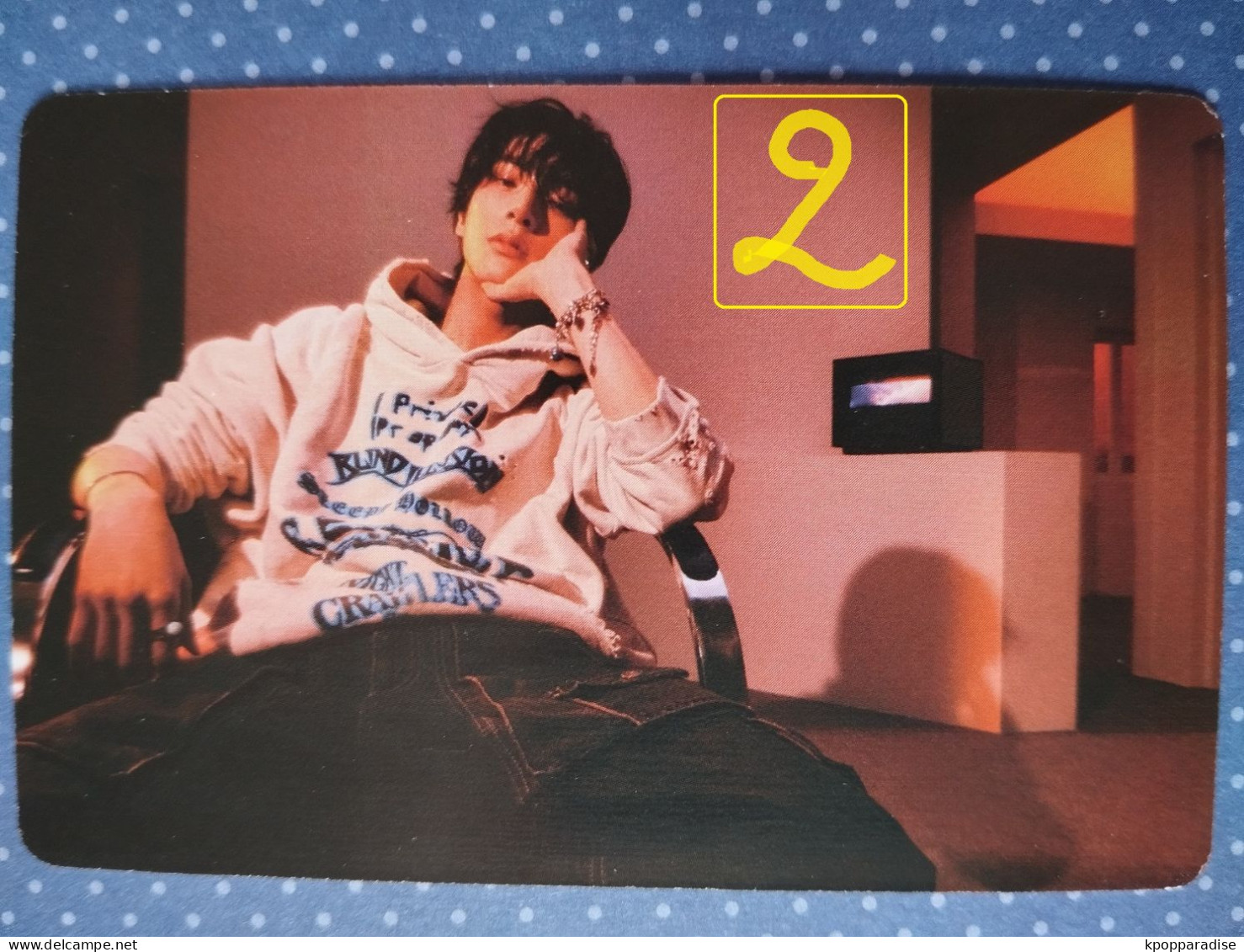 Photocard K POP Au Choix  ENHYPEN Orange Blood 5th Mini Album Jake - Objets Dérivés