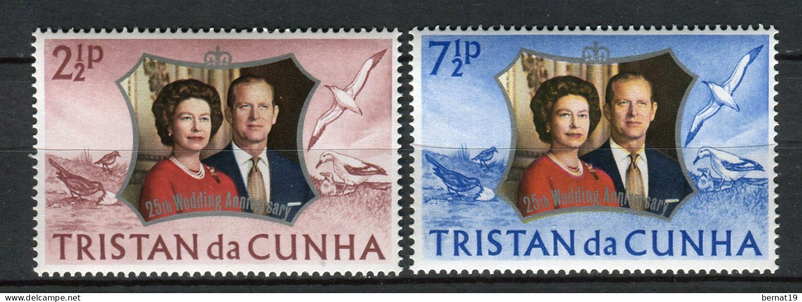 Tristan Da Cunha 1972. Yvert 178-79 ** MNH. - Tristan Da Cunha