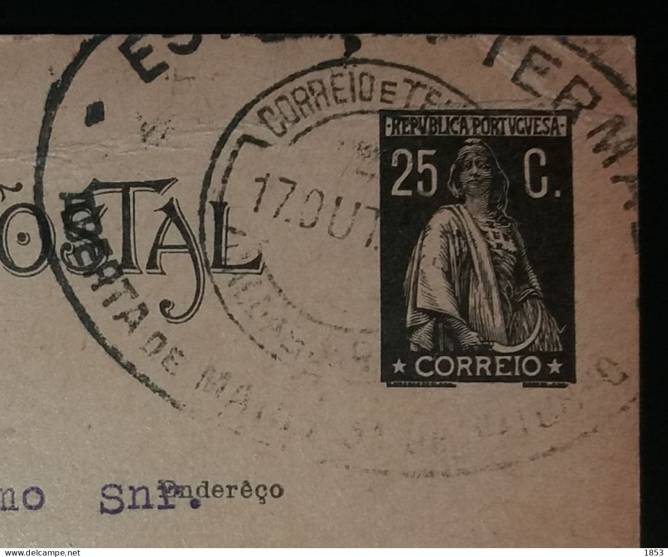 MARCOFILIA - TIPO CERES - ESTÀNCIA TERMAL DAS CALDAS DA RAINHA - Postmark Collection