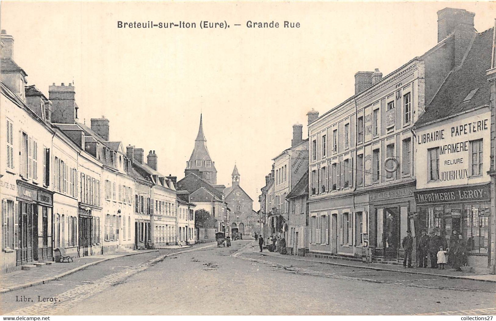 27-BRETEUIL- GRANDE RUE - Breteuil