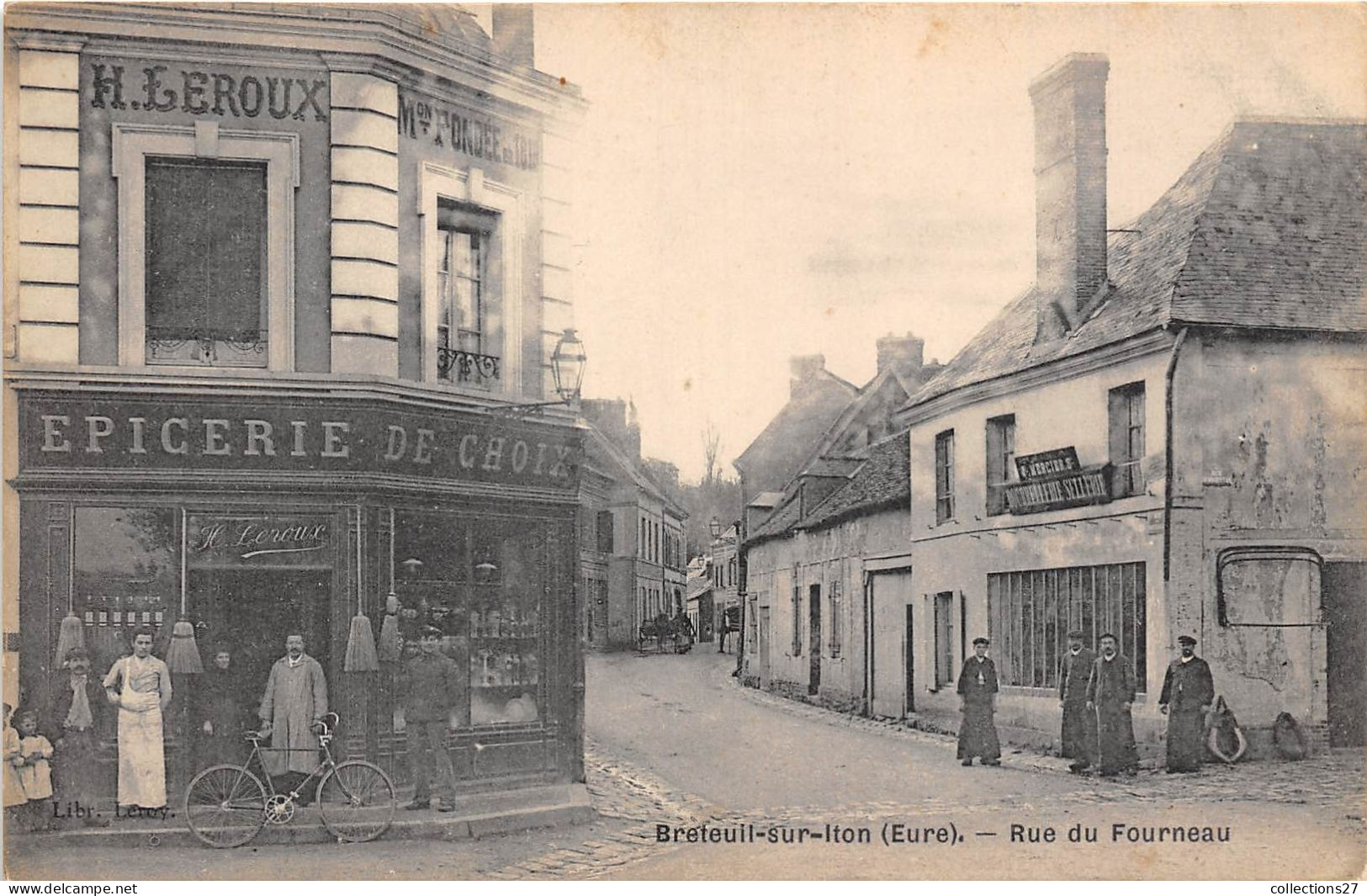 27-BRETEUIL- RUE DU FOURNEAU - Breteuil