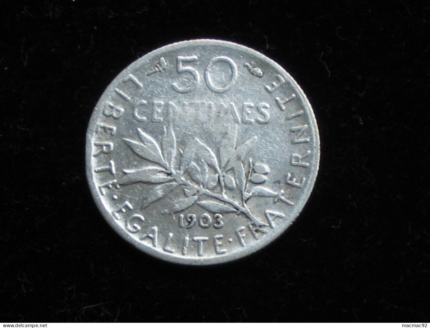 50 Centimes Semeuse 1903   **** EN ACHAT IMMEDIAT **** - 50 Centimes