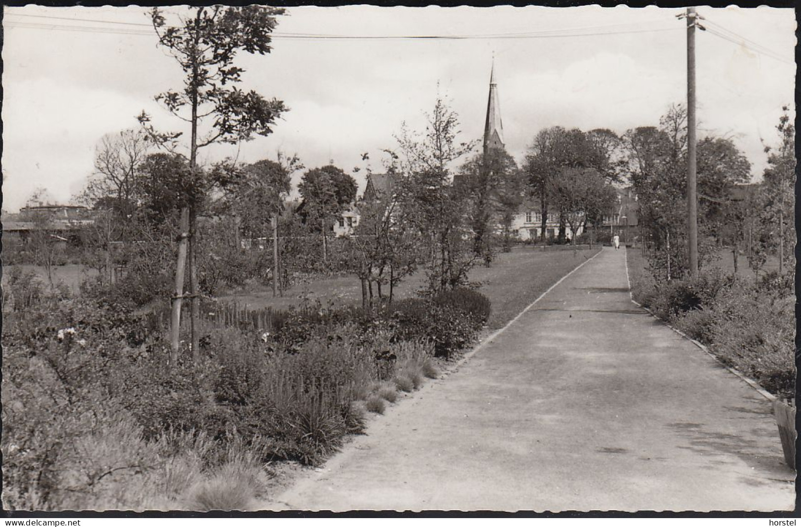 D-25709 Marne - Stöfen Park Mit Kirche - Nice Stamp - Meldorf