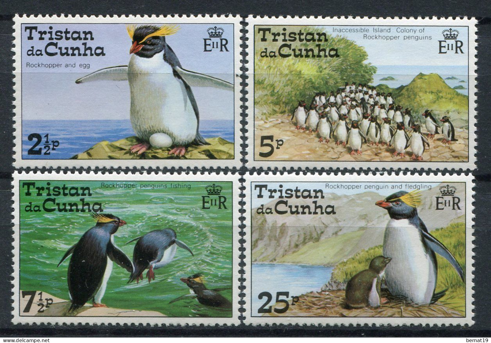 Tristan Da Cunha 1974. Yvert 191-94 ** MNH. - Tristan Da Cunha