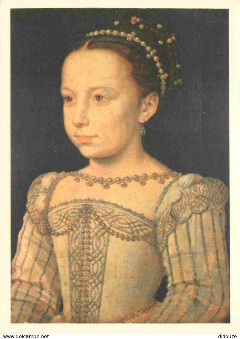 Art - Peinture Histoire - François Clouet - Portrait De Marguerite De France Enfant - Carte De La Loterie Nationale - Mu - Histoire