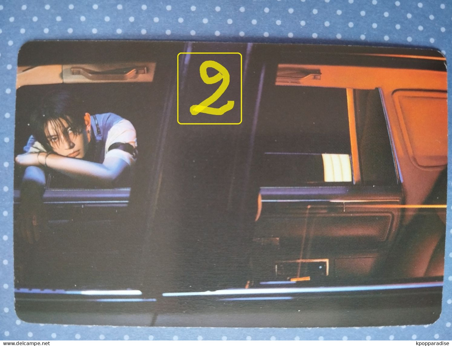 Photocard K POP Au Choix  ENHYPEN Orange Blood 5th Mini Album Heeseung - Objets Dérivés