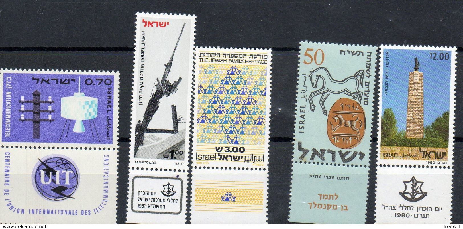 Timbres Divers - Various Stamps -Verschillende Postzegels XXX - Nuevos (con Tab)