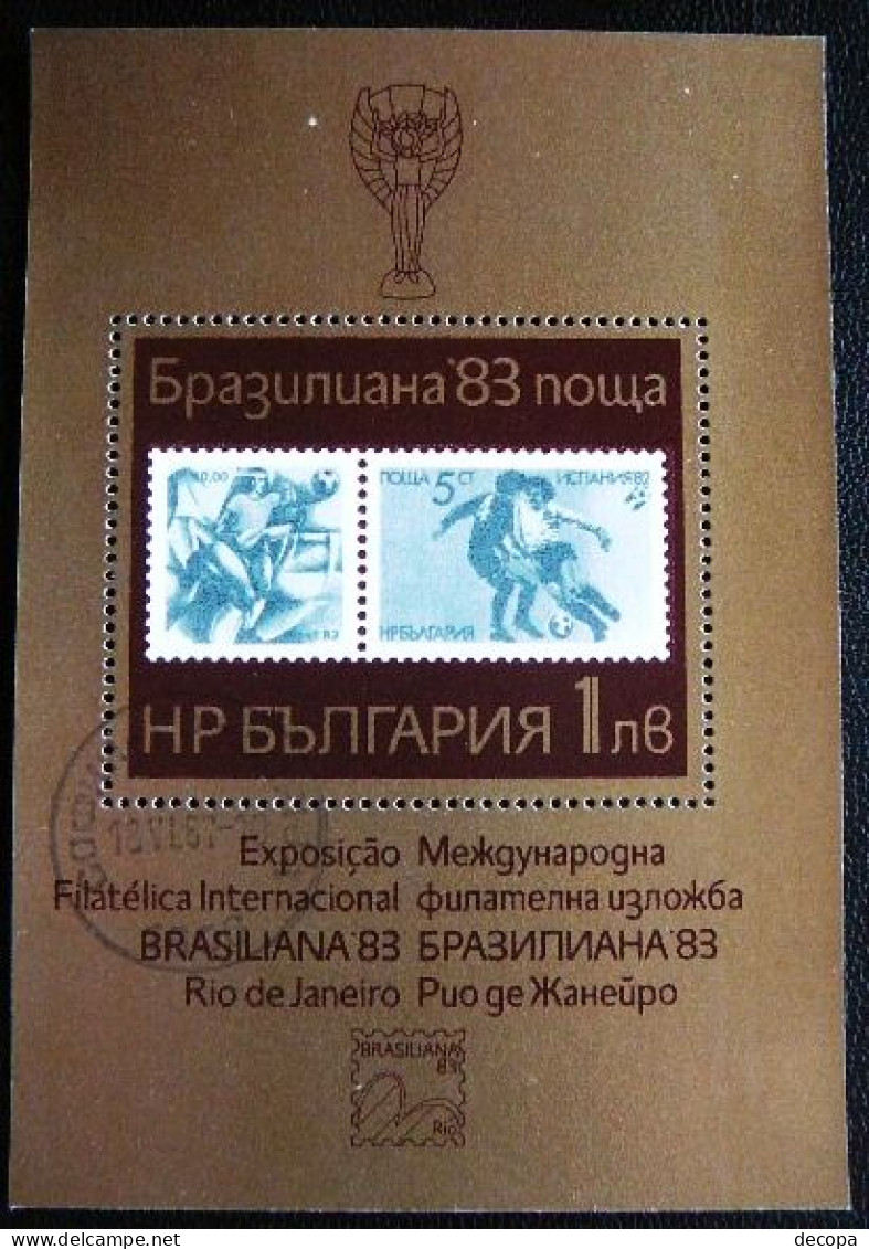 (dcbv-423)  Bulgaria  -  Bulgarie -  Bulgarije    Mi BF 133 - Used Stamps