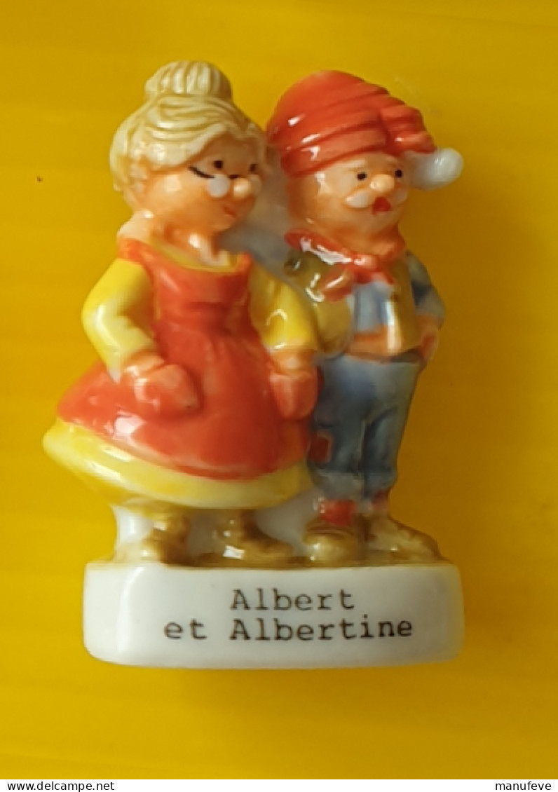 Fève - Le Petit Moulin   -  Albert Et Albertine - Personnages
