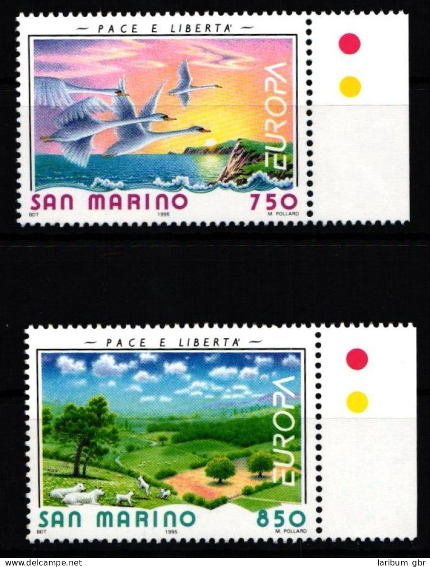 San Marino 1607-1608 Postfrisch Europa #KG243 - Autres & Non Classés