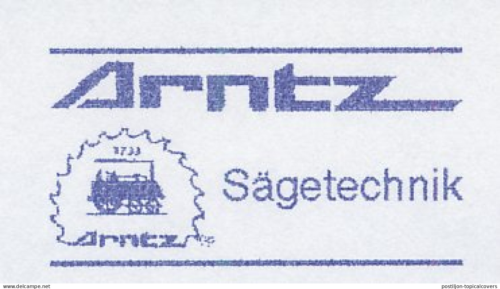 Meter Cut Germany 2004 Sawing Machine - Andere & Zonder Classificatie