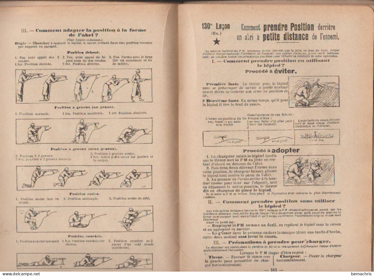 Les Leçons Du Fantassin édité En 1931 - Francese