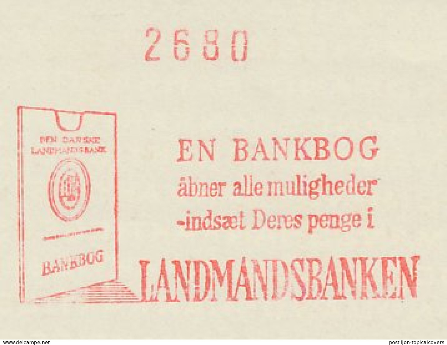 Meter Cut Denmark 1959 Savings Book - Non Classés