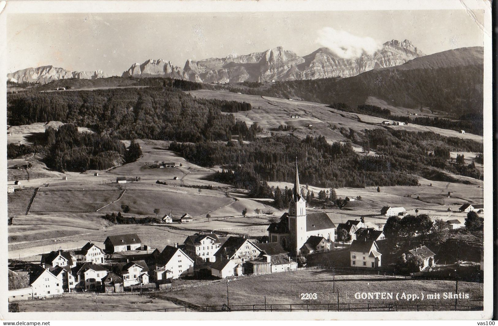 GONTEN MIT SANTIS- POST CARD - Kronberg