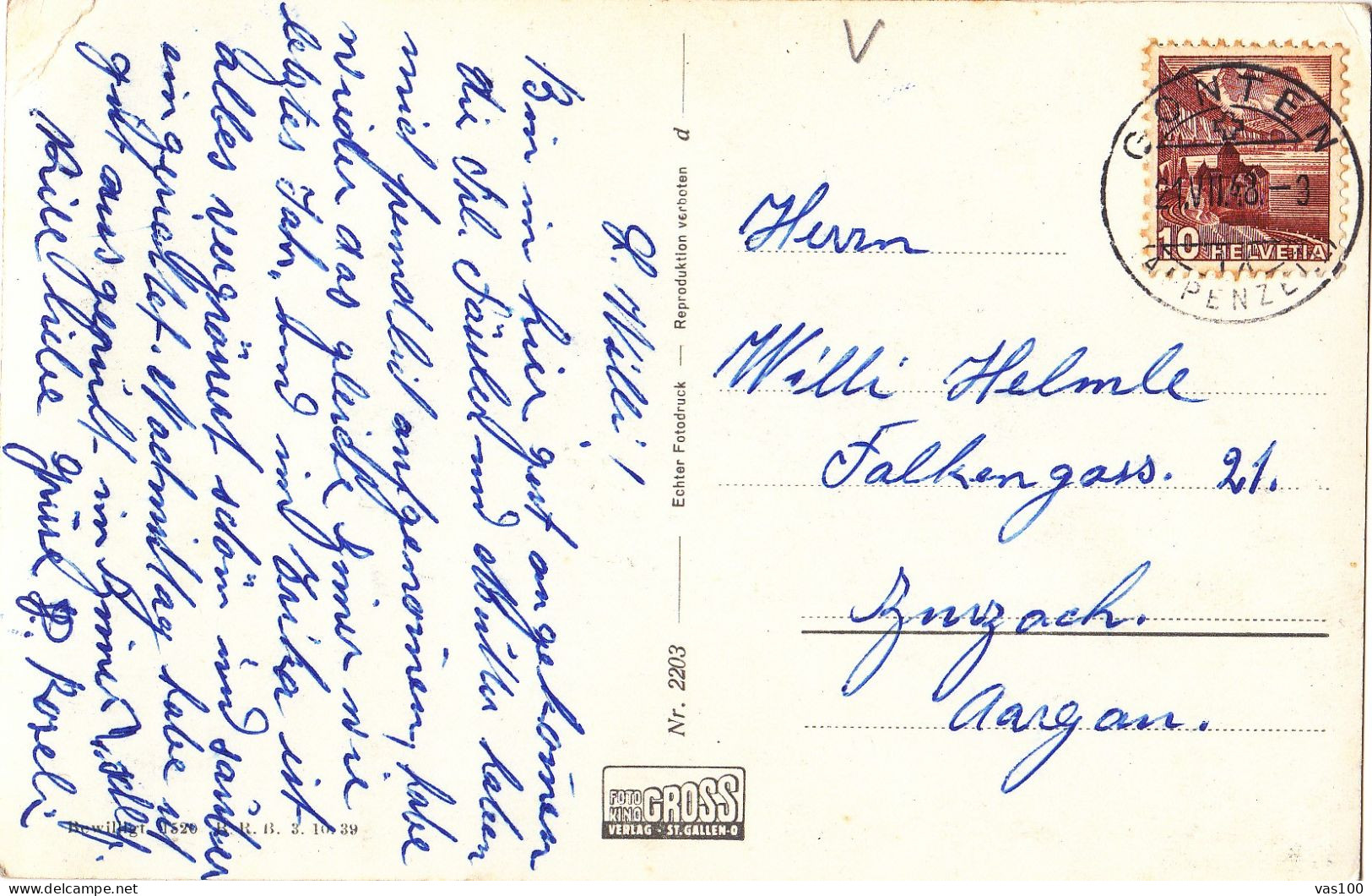 GONTEN MIT SANTIS- POST CARD - Kronberg