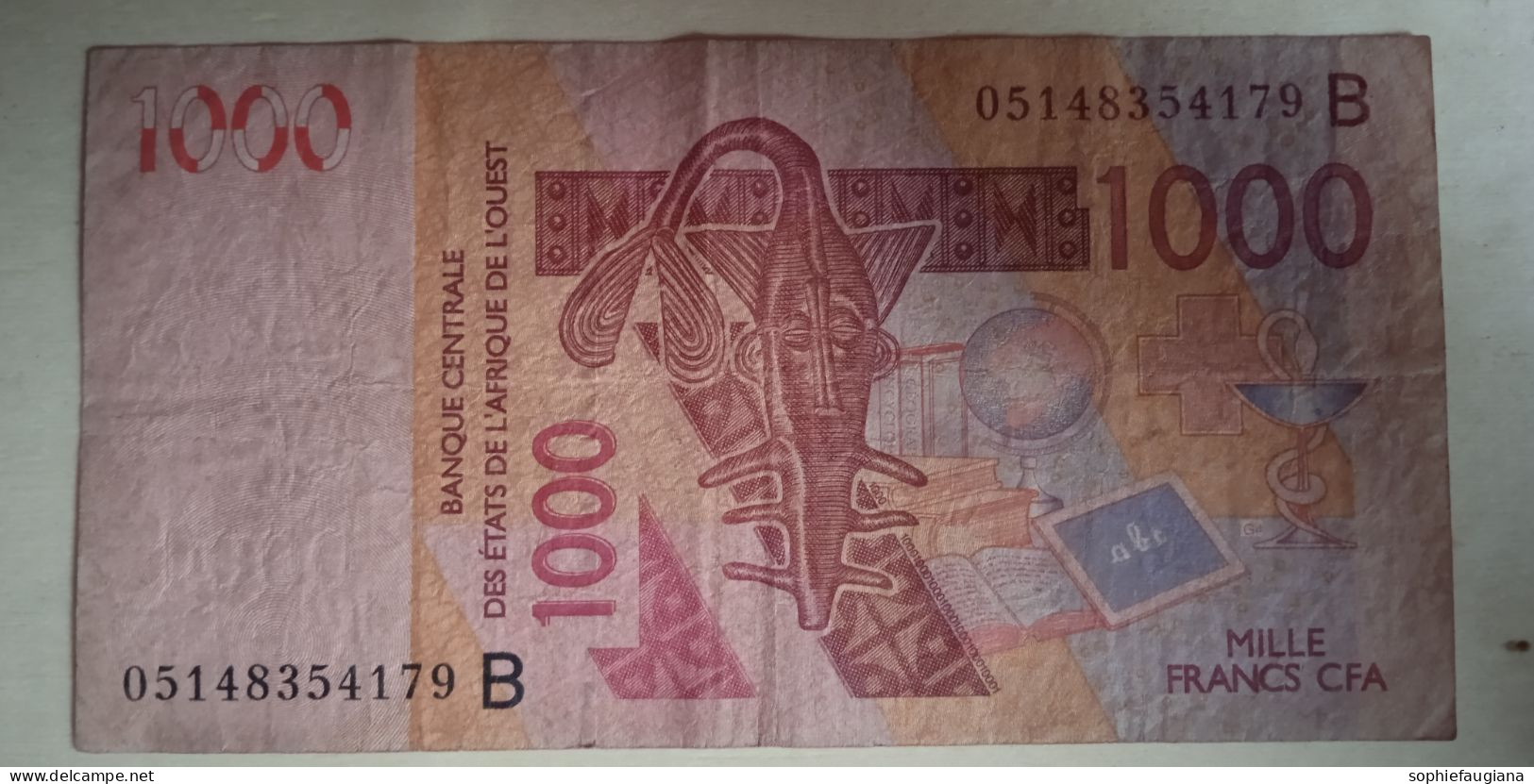 Banque Centrale Des états De L'Afrique De L'ouest, Bénin, 1000francs CFA, 2003 - Bénin