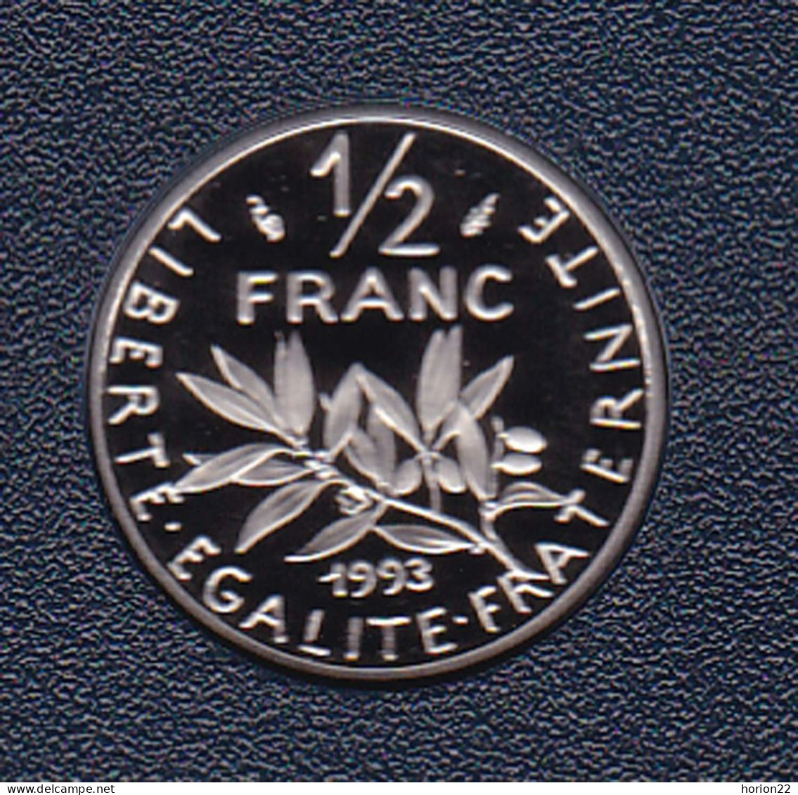 1/2 FRANC SEMEUSE 1993 ISSUE DU COFFRET BE - 1/2 Franc