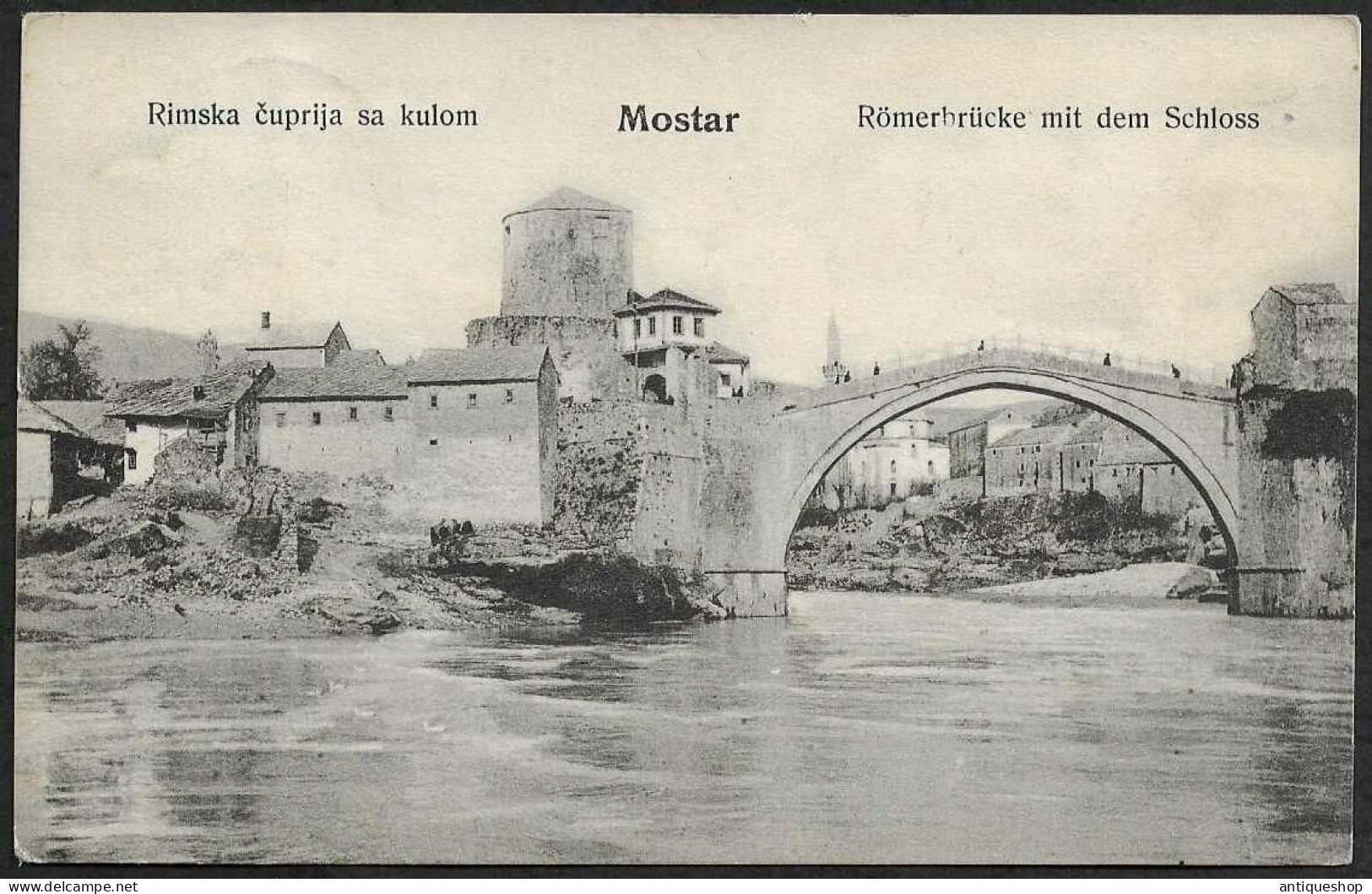 Bosnia And Herzegovina-----Mostar-----old Postcard - Bosnie-Herzegovine