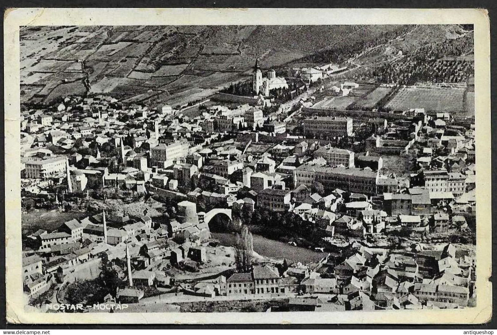 Bosnia And Herzegovina-----Mostar-----old Postcard - Bosnie-Herzegovine