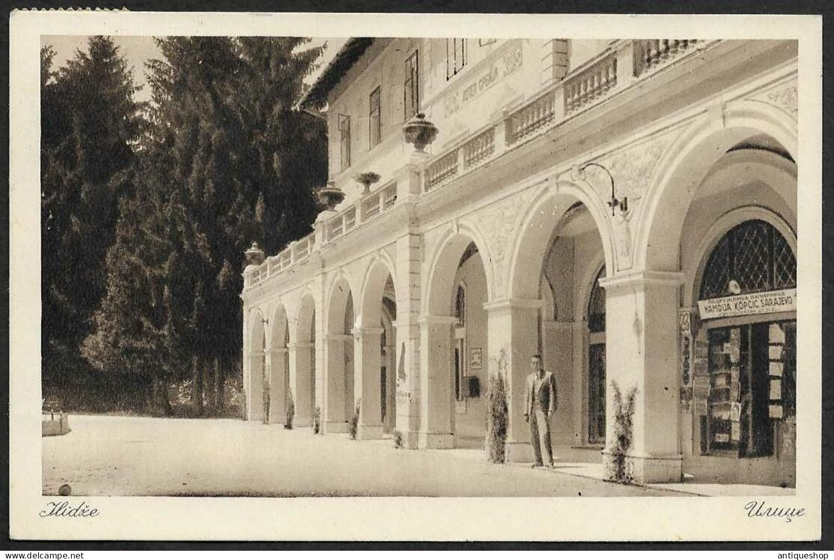 Bosnia And Herzegovina-----Ilidza-----old Postcard - Bosnie-Herzegovine