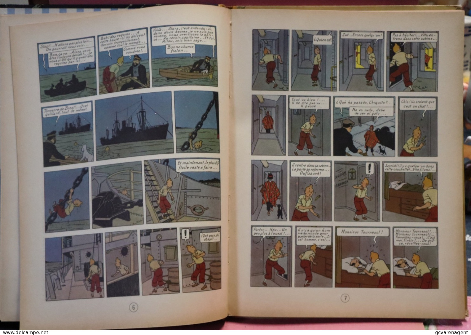 TINTIN - LE TEMPEL DU SOLEIL  1949  ( 1963 ) TRES BON ETAT   VOIR IMAGES