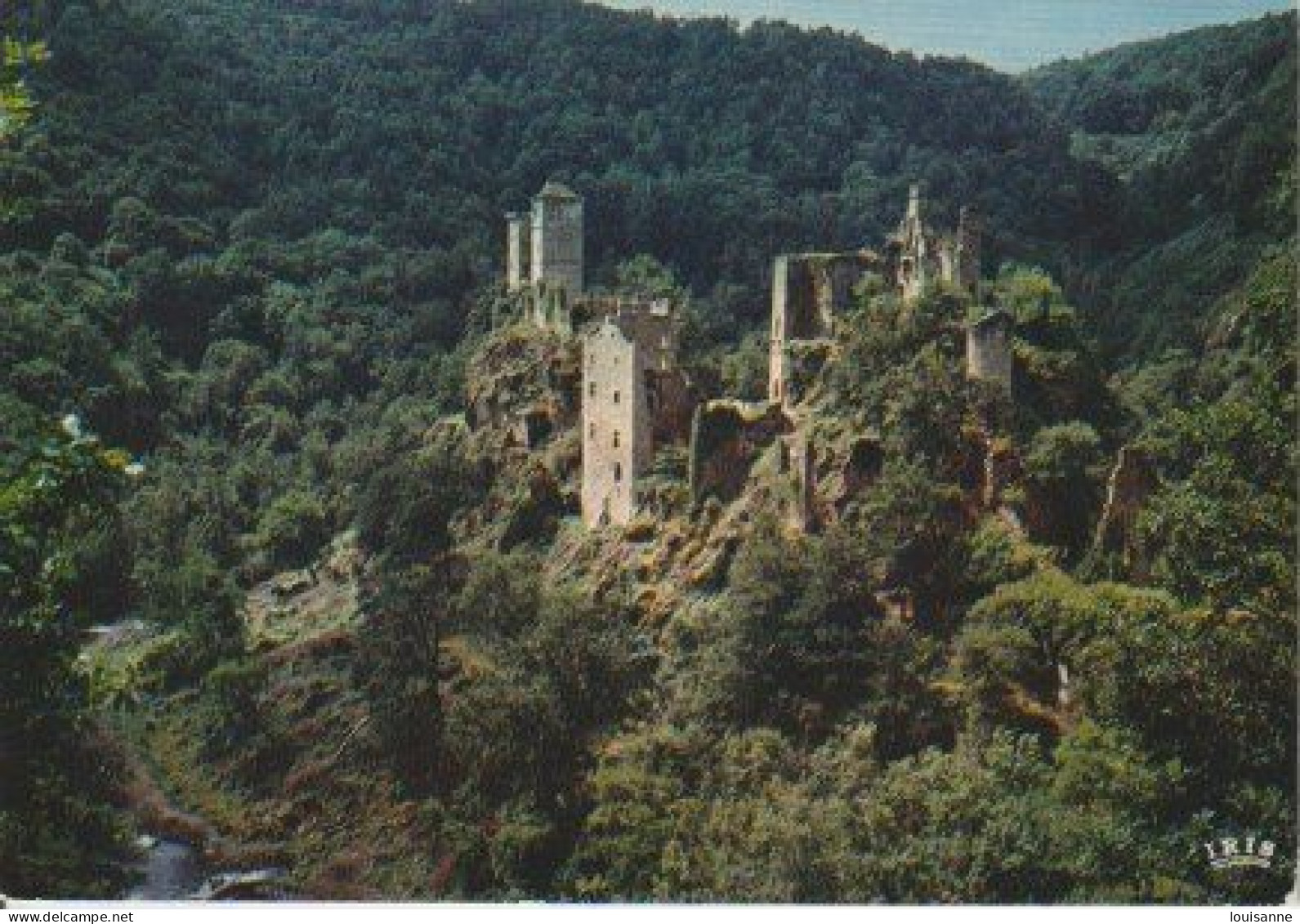 LES    RUINES  DE. MERLE &. CITADELLE. DES  XIIè & XIV2 Siècle   - C P M.  ( 24 / 3 / 151  ). - Castles