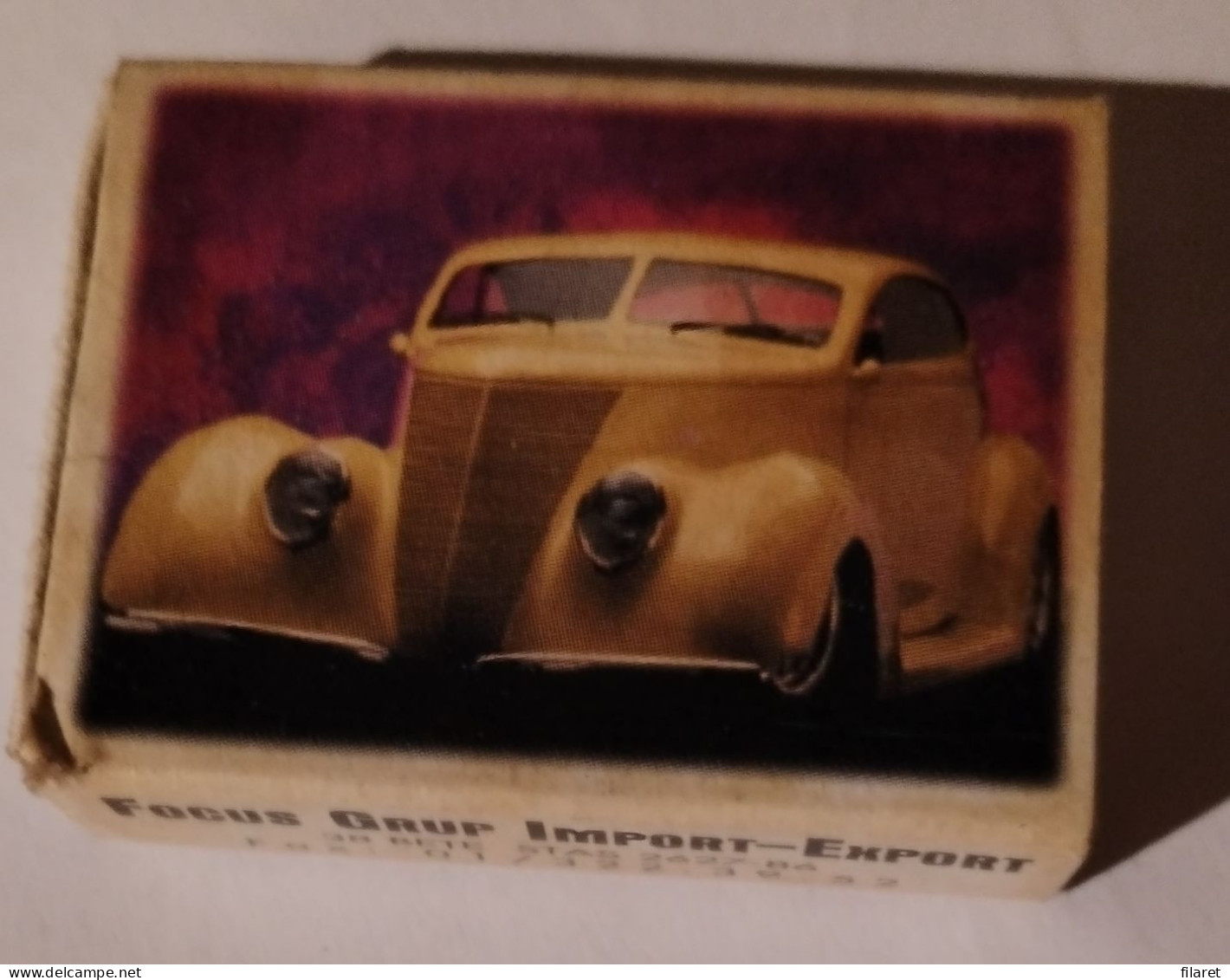 Oldtimer,car/automobile/voiture-Romania,matchbox - Matchboxes