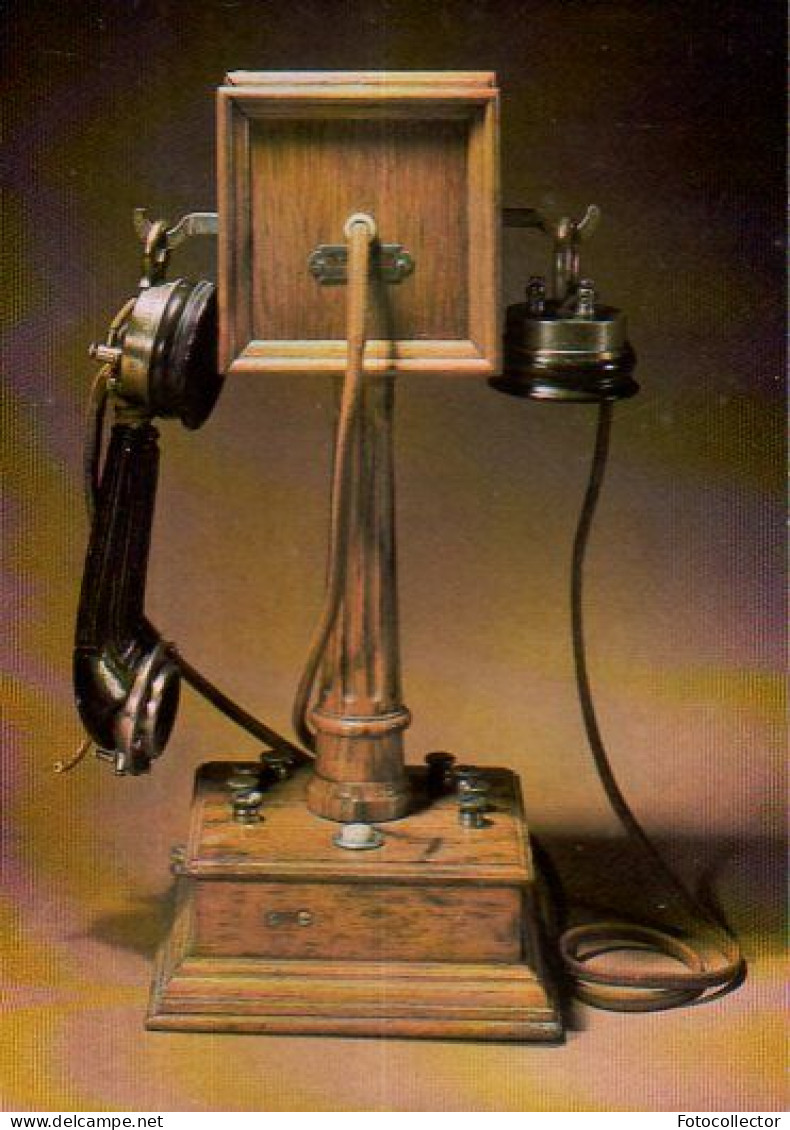 Cpm Collection Historique Des Telecom N°44 : Poste Mobile Wich 1910 (téléphone) - Telephony