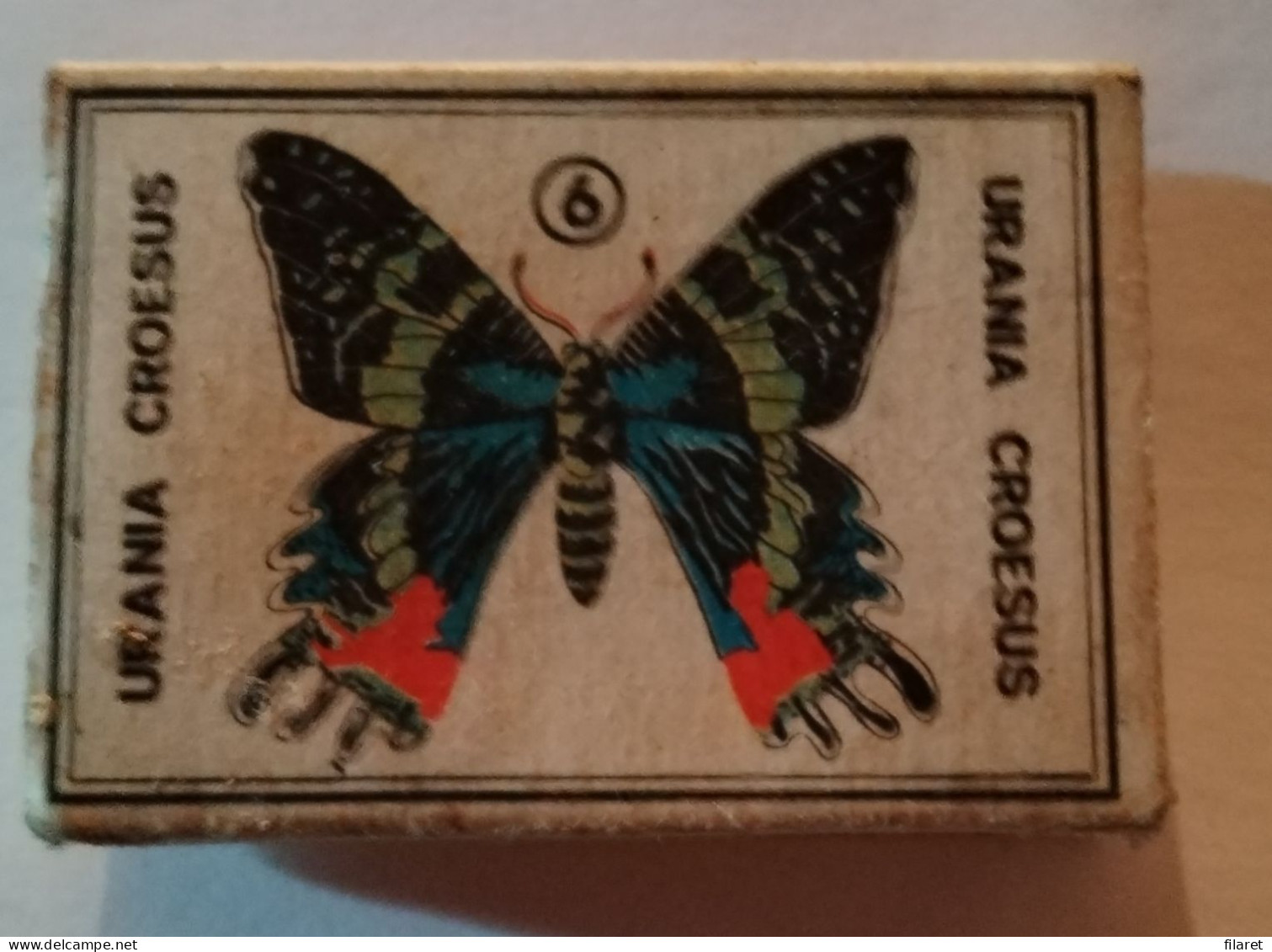 Butterfly/papilion-Romania,matchbox - Boites D'allumettes