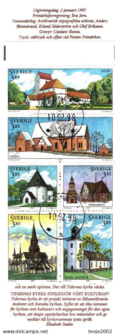 Schweden 1997 - Markenheftchen Mi.Nr. 223 - Gestempelt Used - 1981-..