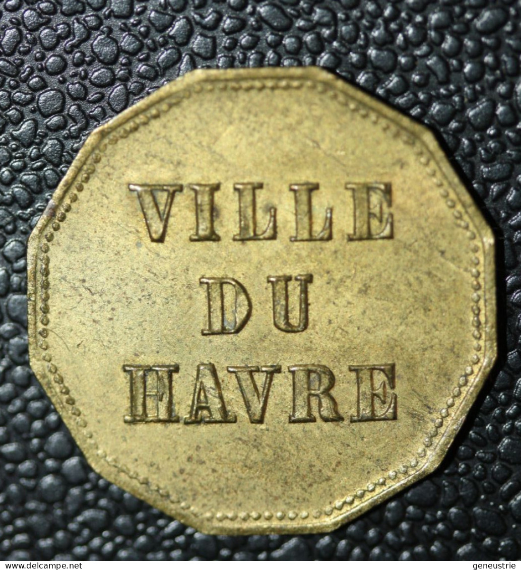 Jeton De Nécessité "Bon Point - Ecole Communale Supérieure / Ville Du Havre (Le Havre)" - Monetary / Of Necessity