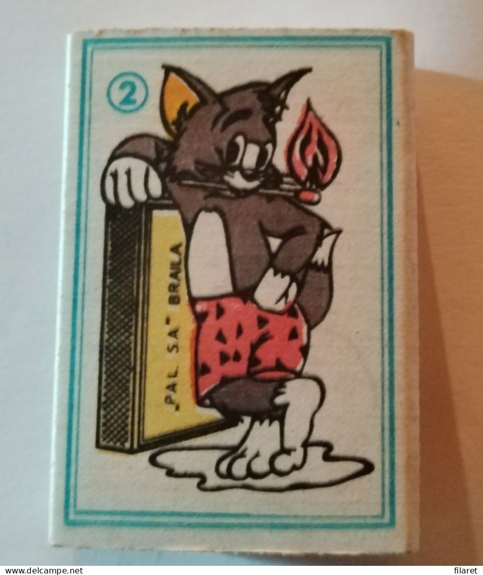 Thomas The Cat,Cartoons Animation-Romania,matchbox - Scatole Di Fiammiferi