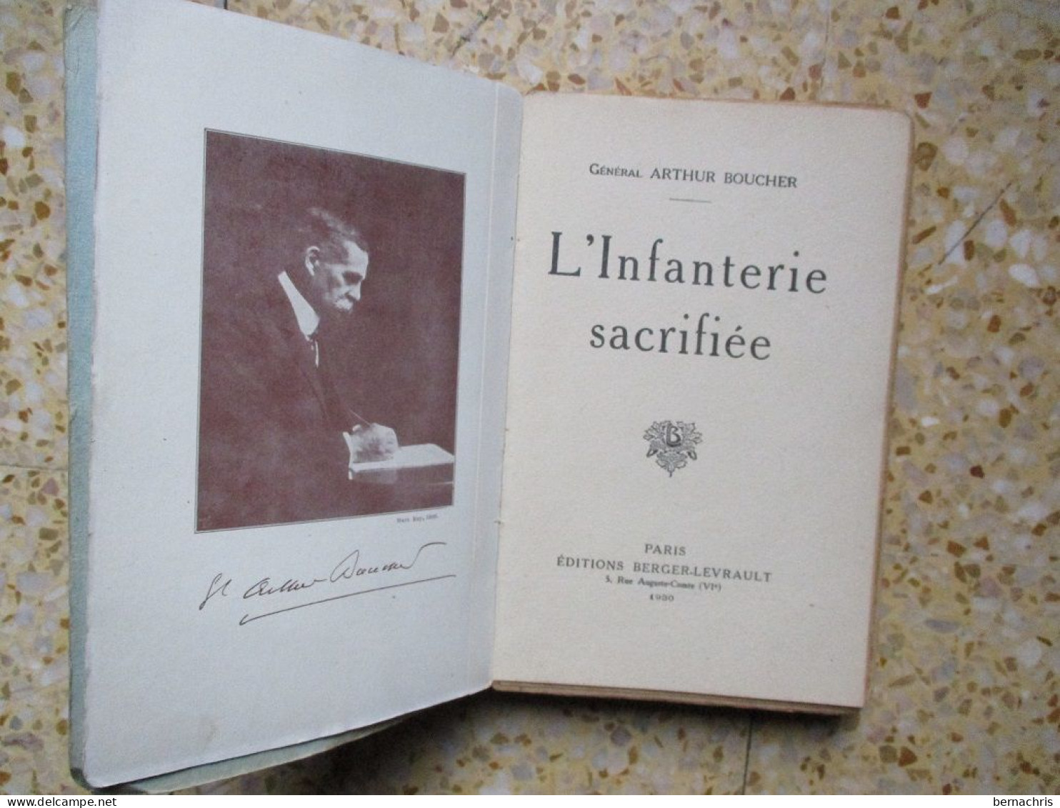 Livre L'infanterie Sacrifiée édité En 1930 - Frans