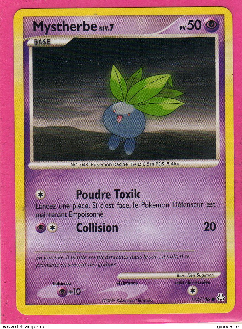 Carte Pokemon 2009 Diamant Et Perle Eveil De Legende 112/146 Mystherbe 50pv Neuve - Diamant & Perle