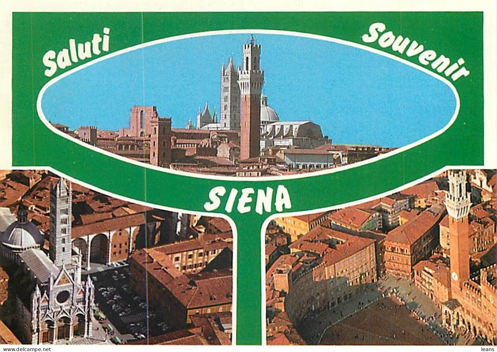 ITALIE  -  LOT DE 107 CARTES POSTALES SEMI-MODERNES