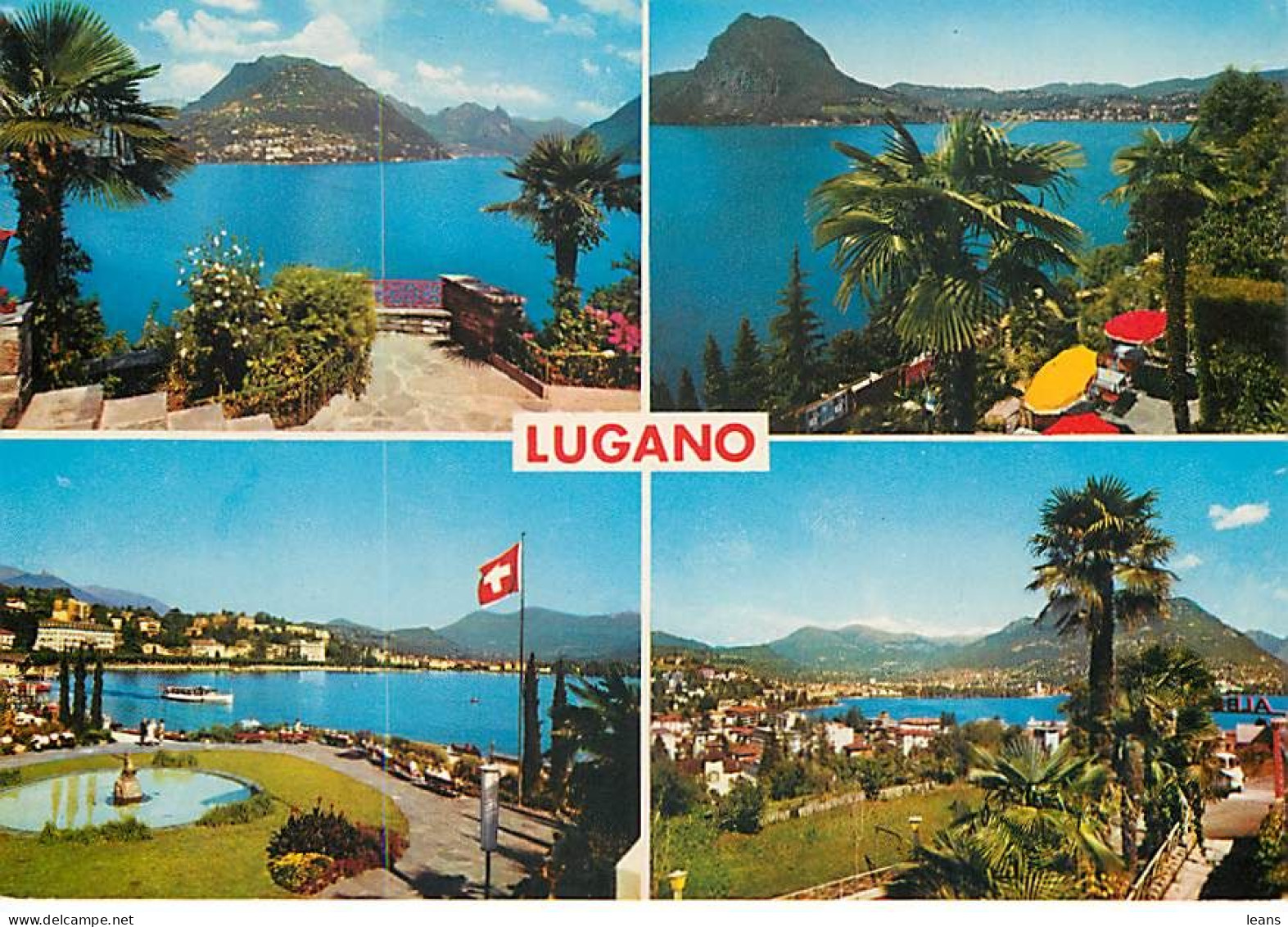 ITALIE  -  LOT DE 107 CARTES POSTALES SEMI-MODERNES