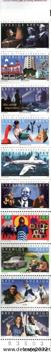 Schweden 1999 - Markenheftchen Mi.Nr. 252 - Postfrisch MNH - 1981-..