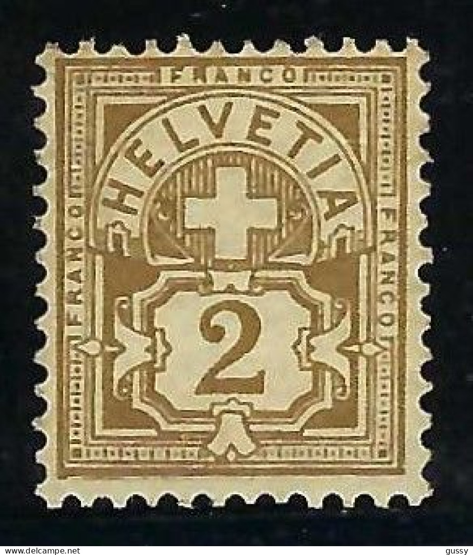 SUISSE 1906: Le ZNr. 80, Neuf(*) - Gebraucht