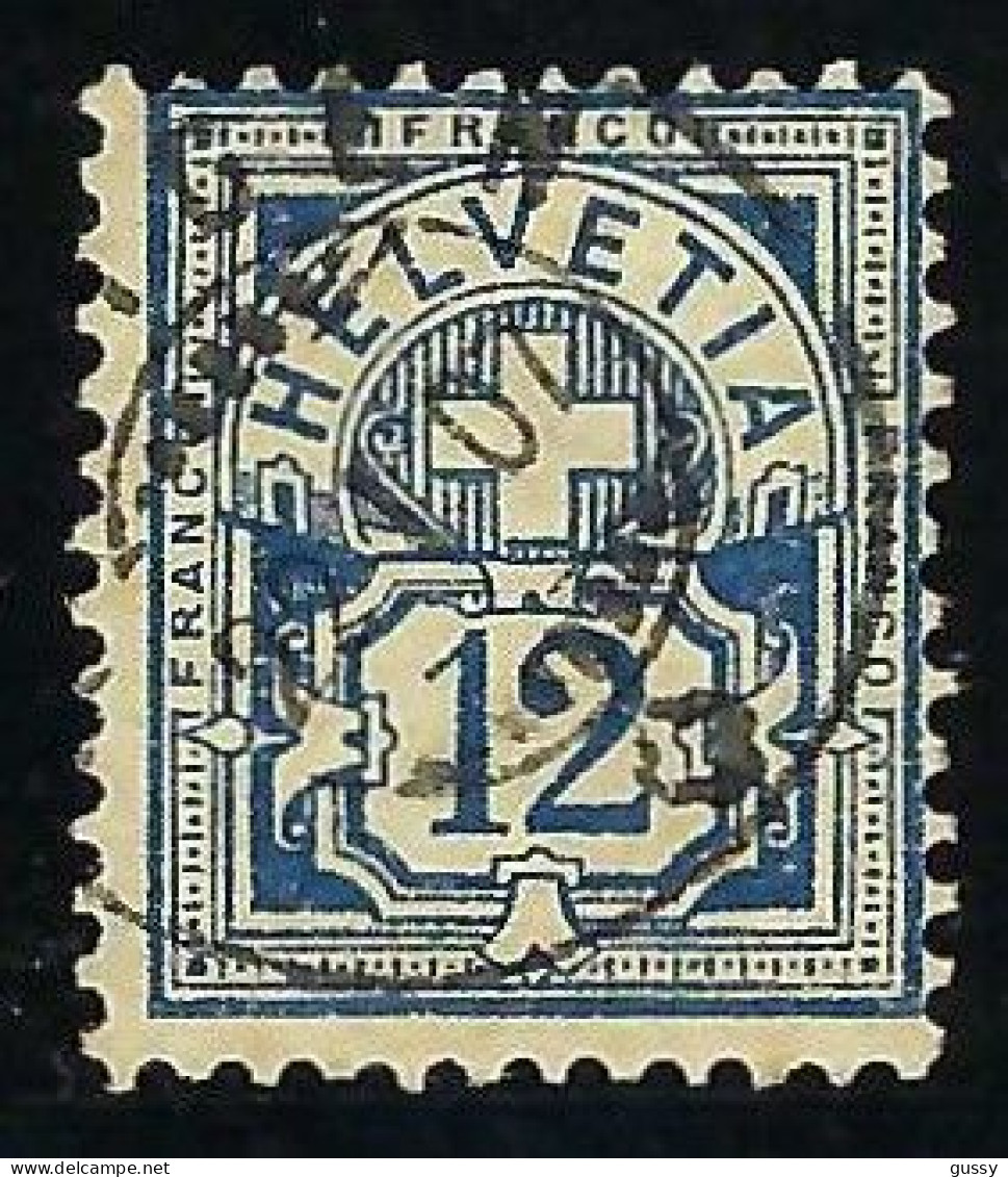 SUISSE 1906: Le ZNr. 84, Obl. CAD - Gebraucht