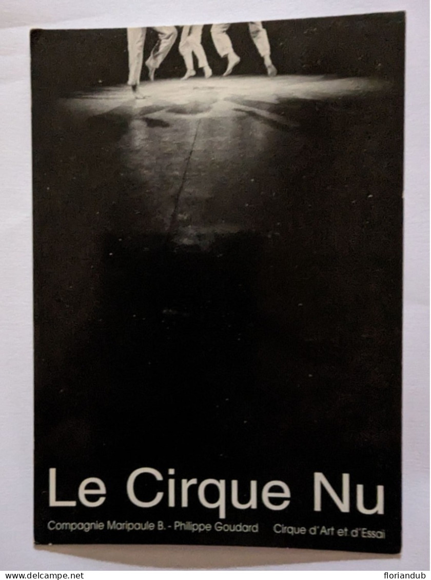 CP - Le Cirque Nu Paris 1997 - Zirkus