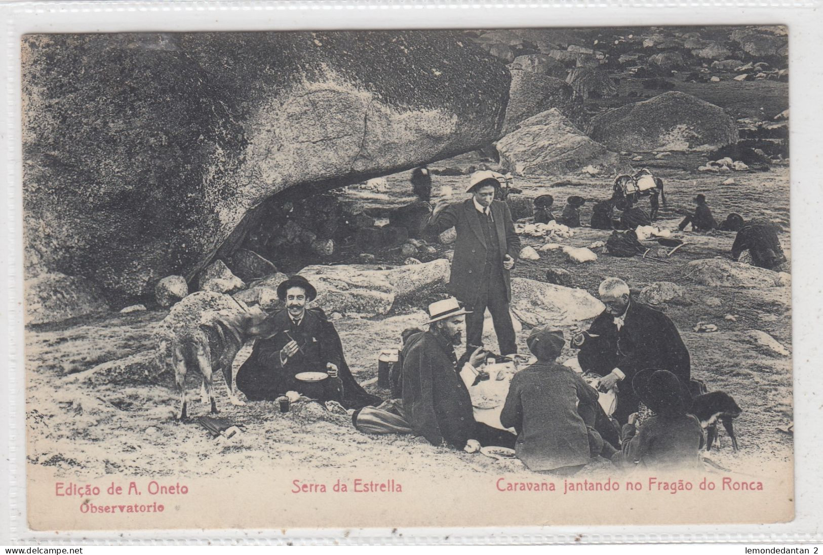 Serra Da Estrella. Caravana Jantando No Fragao Do Ronca. * - Evora