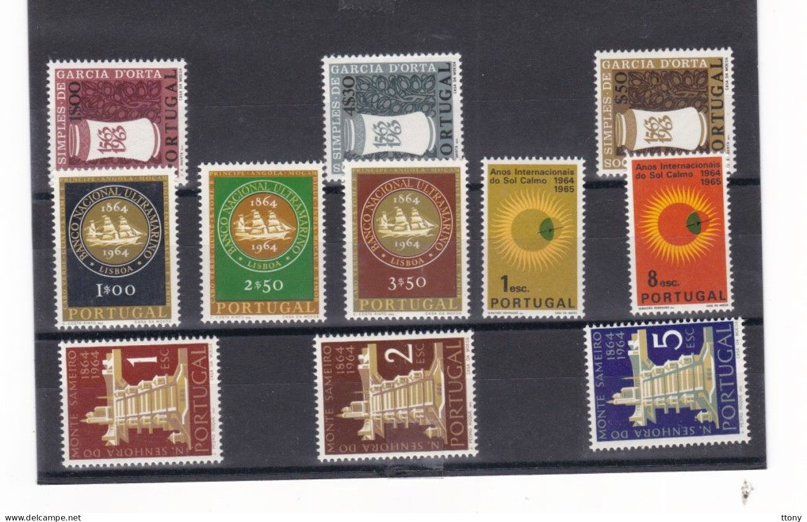 168 Timbres Portugal  + Blocs Et Carnets  Timbres Neufs   Différentes Années     Année Complètes  Europa    Cote ++++ - Unused Stamps