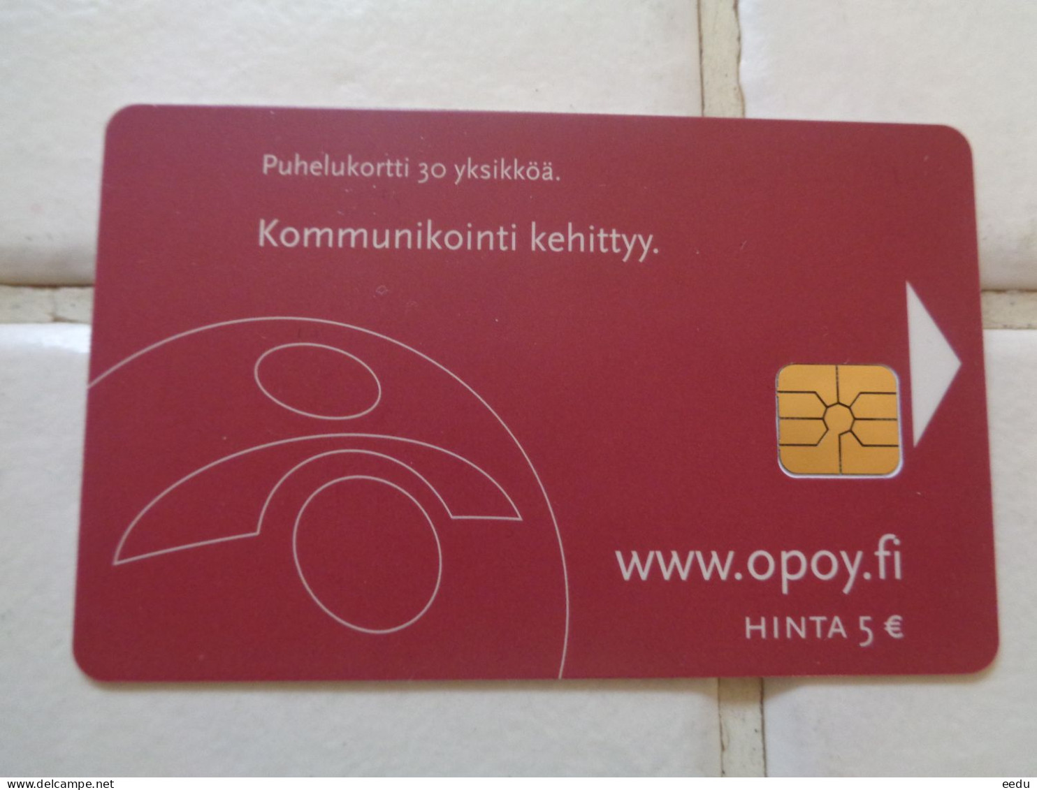 Finland Phonecard OPOY E11c - Finnland