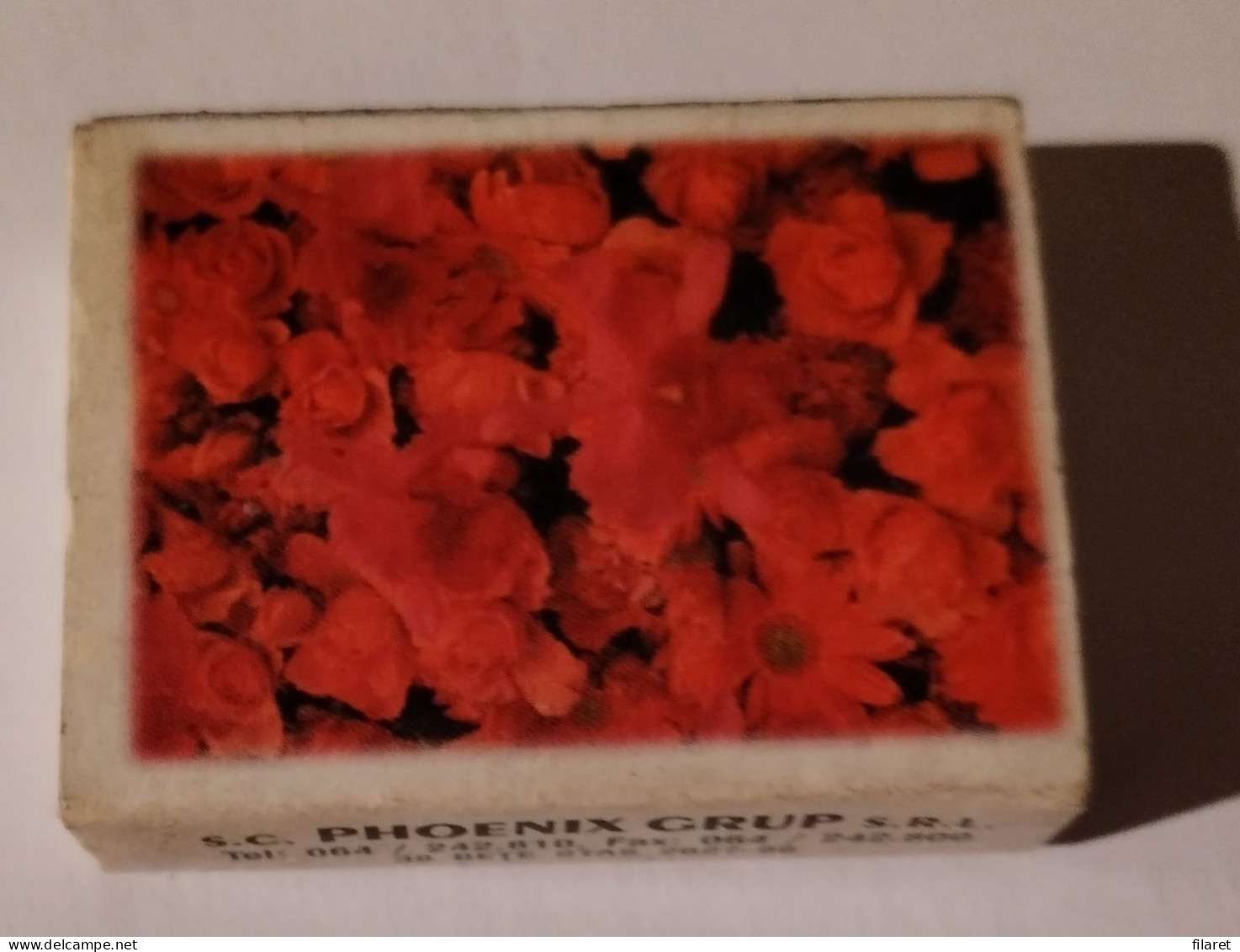 Flowers,Romania,matchbox - Zündholzschachteln