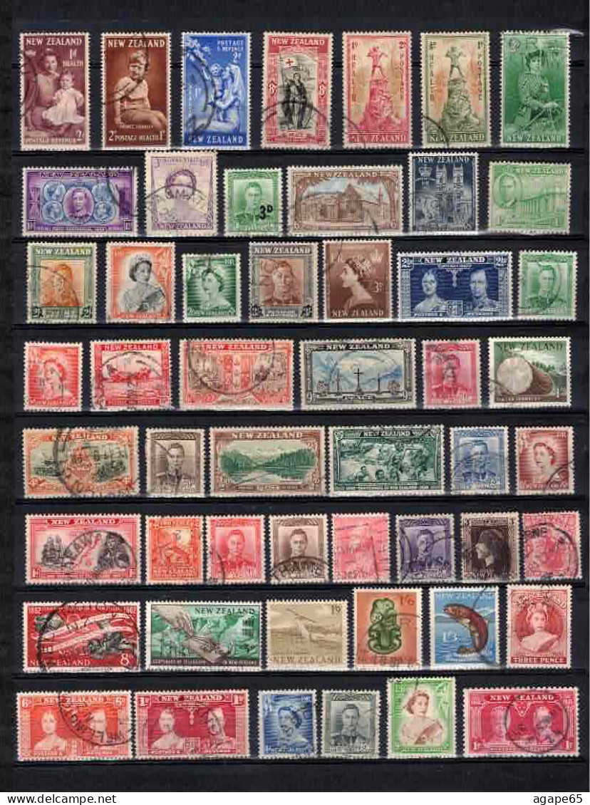Different Stamps New Zealand - Verzamelingen & Reeksen