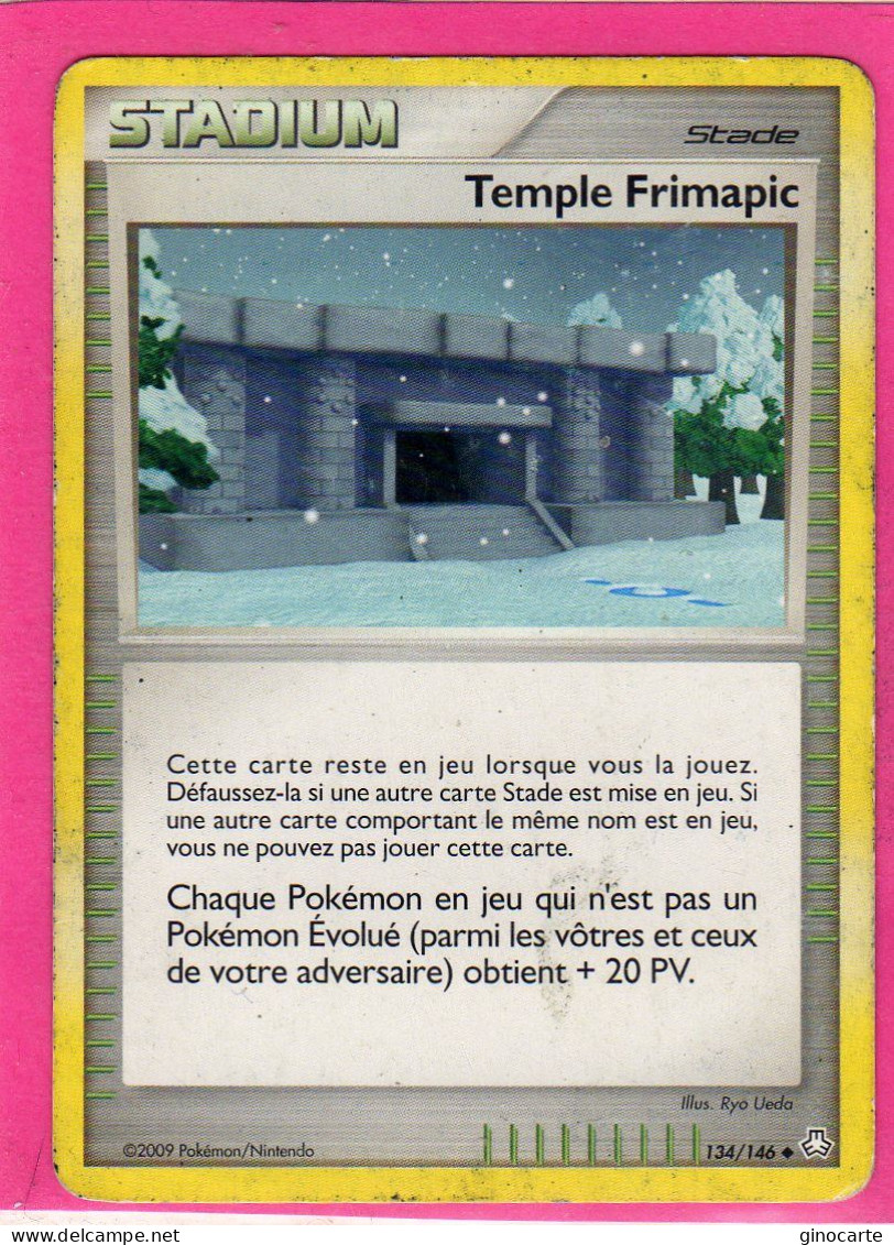 Carte Pokemon 2009 Diamant Et Perle Eveil De Legende 134/146 Temple Fimapic Usagée - Diamant & Perle