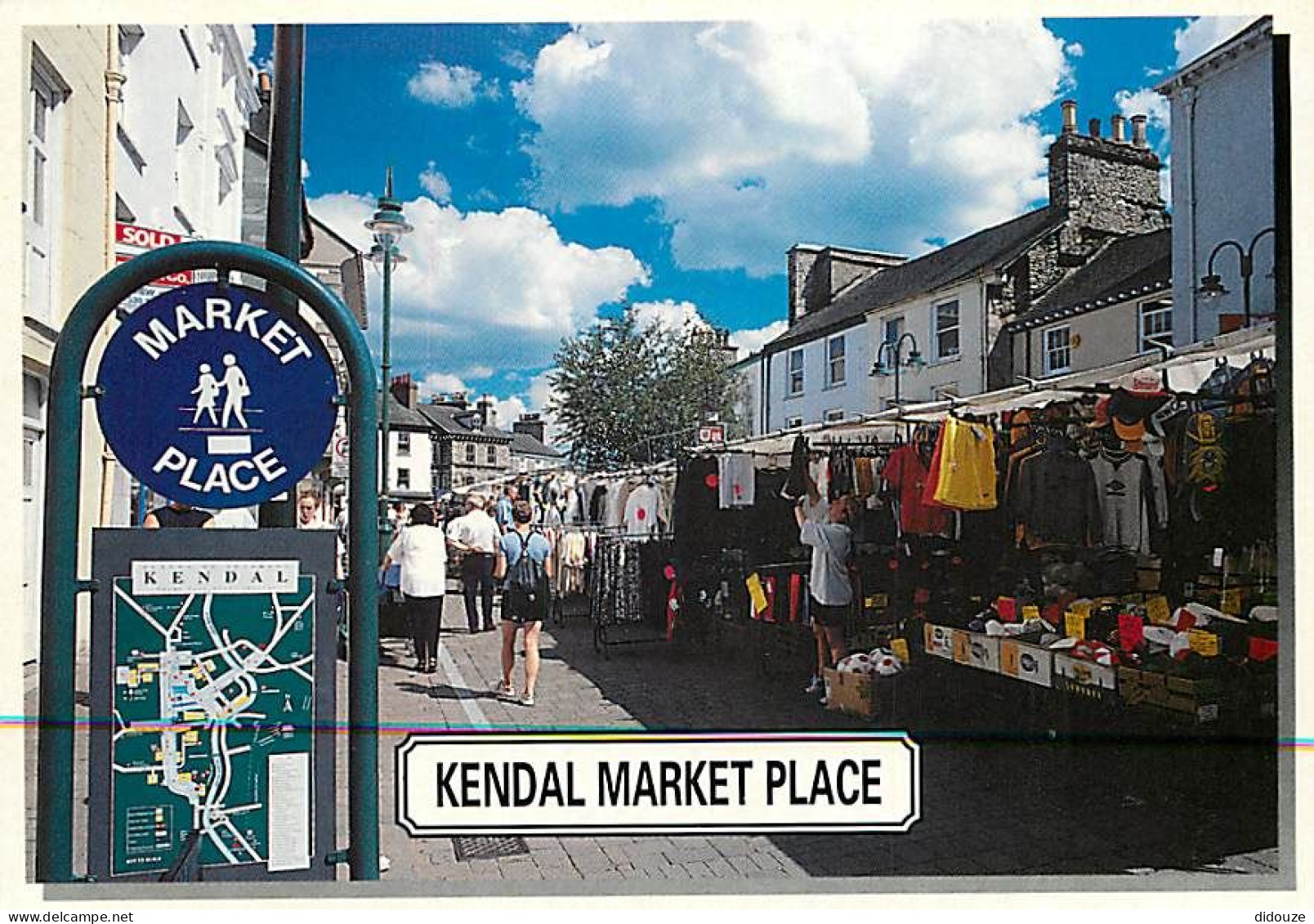 Marches - Kendal Market Place - CPM - Voir Scans Recto-Verso - Märkte