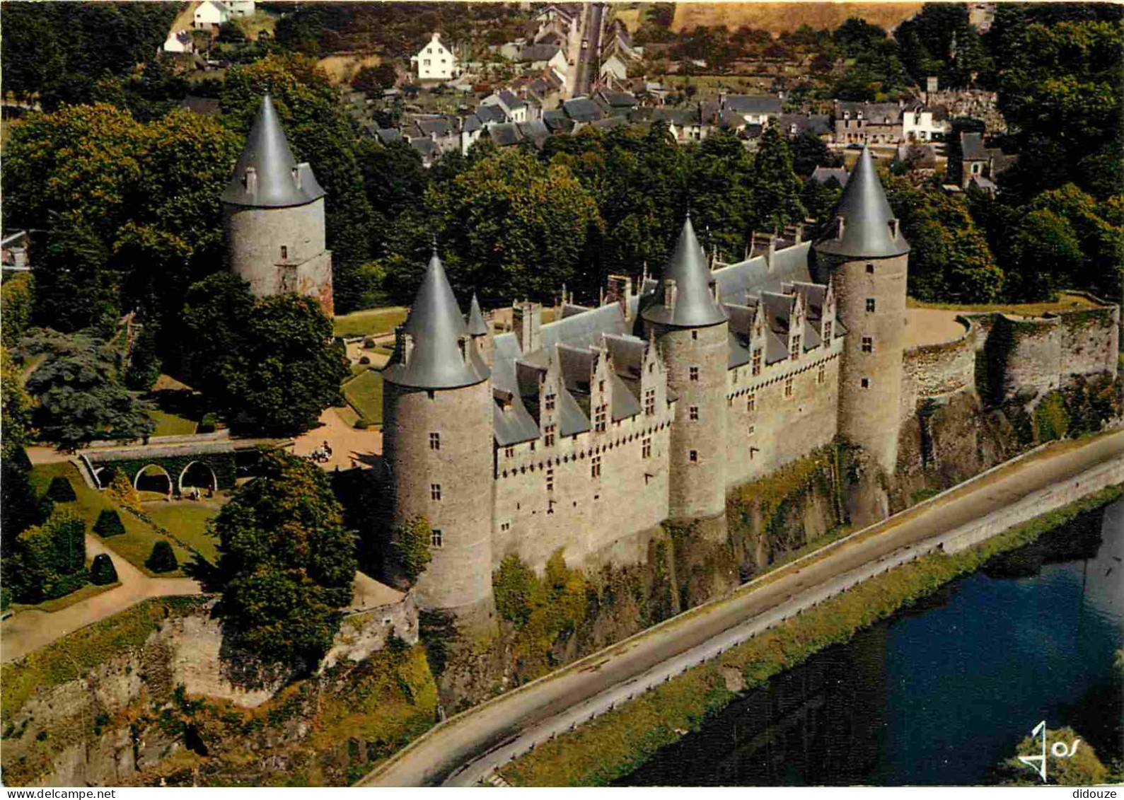 Chateaux - Château De Josselin - Vue Aérienne - Morbihan - CPM - Carte Neuve - Voir Scans Recto-Verso - Castles